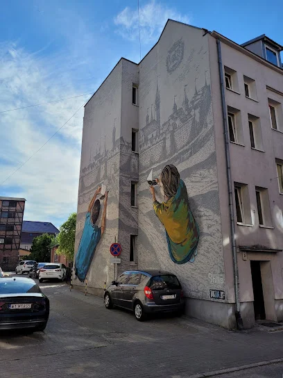 Mural przy ulicy Poprzecznej
